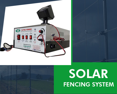 Solar Fencing System In Banaskantha