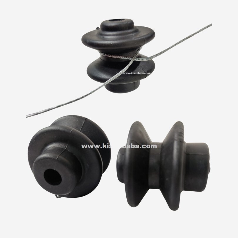 Jumbo reel / big reel insulators for iron pole fencing  boundary